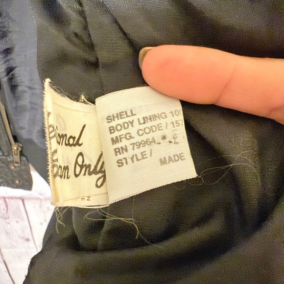 80’s Vintage Gino Di Giorgio Leather Biker Jacket - Picture 8 of 14